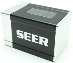 Boxgods Seer Black & Silver Deck Box